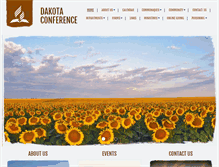 Tablet Screenshot of dakotaadventist.org
